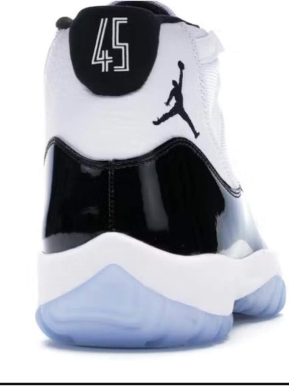 Jordan Retro High-Top Sneaker - White/Black/Icy Blue